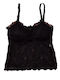 Women's bralette with lace Black 17959