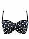 Panache Anya Riva Spot SW1453, Women's Swimwear Top for large breasts, BLUE BLUE PURA