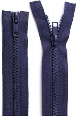 Zipper Granular Riri Plastic Zipper No5 FKD 560 Blue 65cm