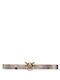 Love Berry H3 Leather Women's Belt Gold
