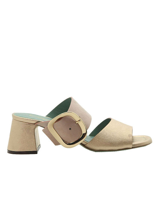 MULES D2372 SATUR LEATHER - SATUR