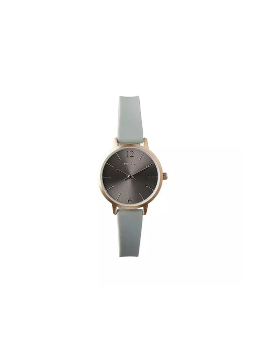 BIANCA watch grey/rosegold-plated