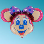 Μπαλόνι foil Peggy Mouse ροζ