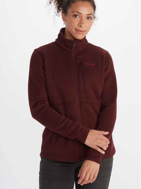 Marmot Women's Drop Line Fleece Jacket Port Royal