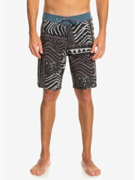 Quiksilver Surfsilk Men's Swimwear Bermuda Bering Sea with Patterns