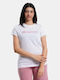 Be:Nation Feminin Sport Tricou Alb