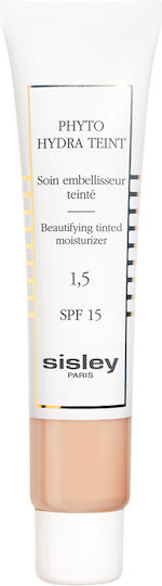 Sisley Paris Phyto Hydra 1.5 Beige Light Cream Face Day Tinted and SPF15 40ml