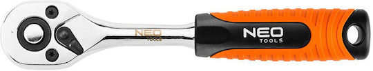 Neo Tools Ratschen 45 Zähne mit Vierkant 1/2" Länge 26.5cm.