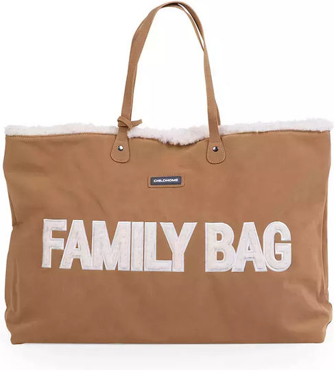 Childhome Shoulder/Hand Diaper Bag Brown 55x18x40cm.