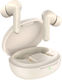 Earfun Air S In-ear Bluetooth Handsfree Earphones with Sweat Resistance and Charging Case Beige
