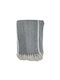 InTheBox Pira Armchair Throw 130x170cm White Black