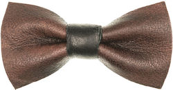 Leather Mom & Dad bow 52011410 - Brown