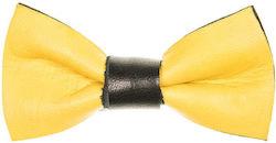 Leather bow Mom & Dad 52011418 - Yellow