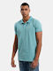 Emerson Men's Short Sleeve Blouse Polo Ciel