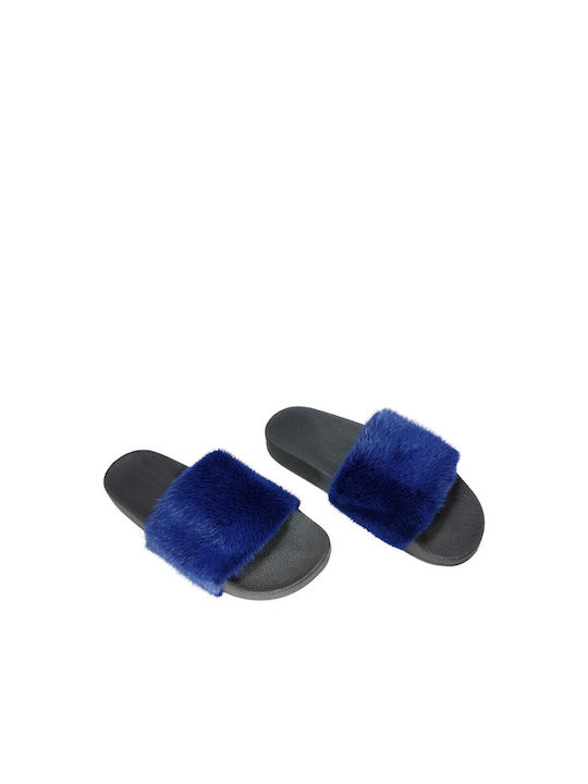 Papuci de vară Papuci de damă Slipper Blue