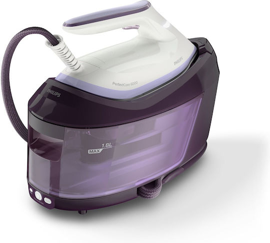 Philips Perfectcare 6000 Σύστημα Σιδερώματος Πίεσης 6.5bar με Δοχείο 1.8lt