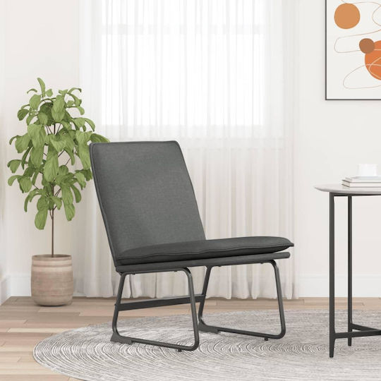 Πολυθρόνα 52x75x76cm Σκούρο Γκρι Πολυθρόνα 52x75x76cm Σκούρο Γκρι