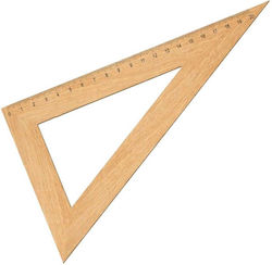 Wooden Triangle Modesty Triangle