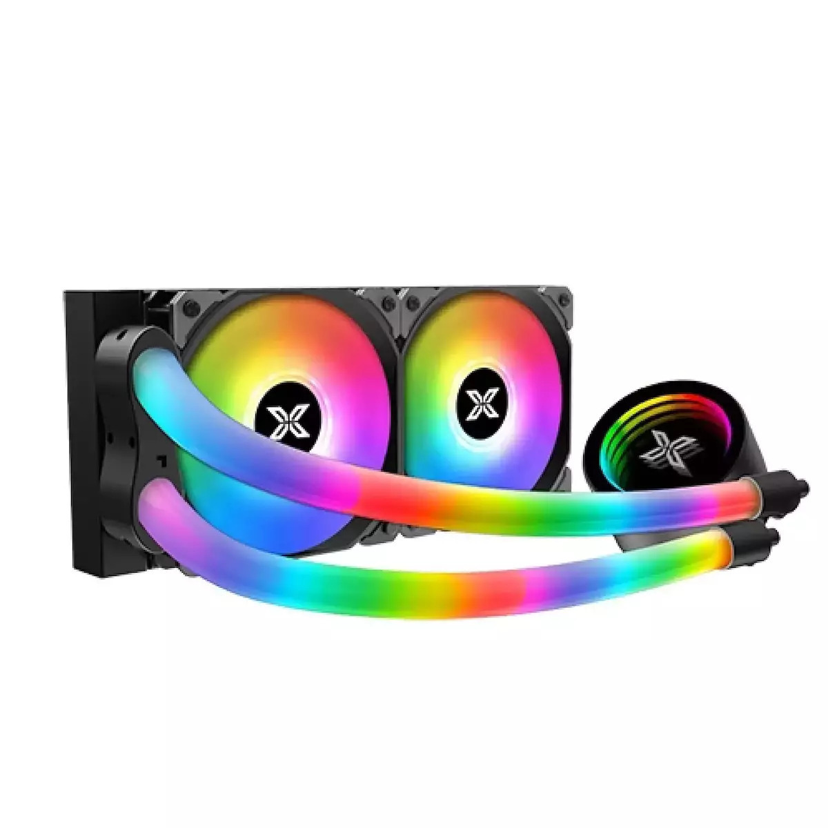 Xigmatek Neon AQUA 240 Υδρόψυξη Επεξεργαστή Διπλού Ανεμιστήρα 120mm για Socket AM4 με ARGB Φωτισμό