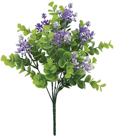 Strauß aus künstlichen Blumen Lila 33.5cm Marhome