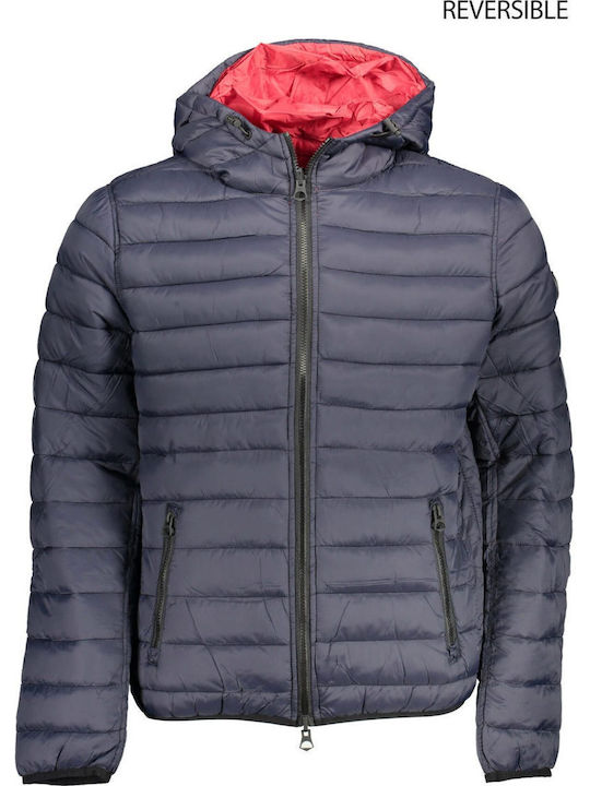 U.S. Polo Assn. Зимно Мъжко Якe Puffer Двустран...