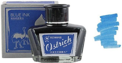 Ostrich 60ml Blue Calligraphy Ink