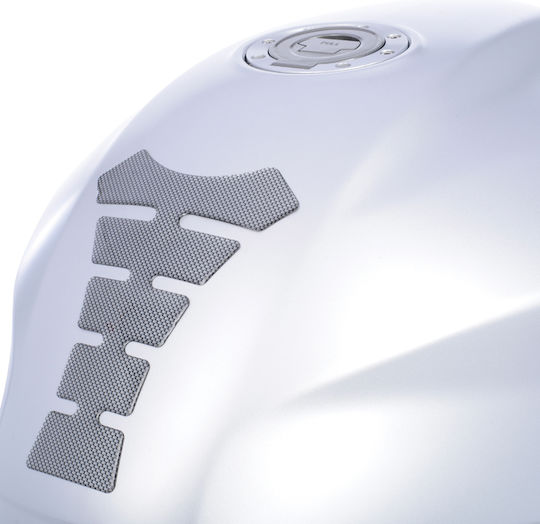Oxford Carbon Gel Spine Adhesive Tank Protection Silver