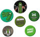 Abysse Rick And Morty Badge Pack Pickle Rick