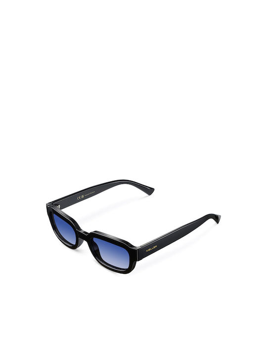 Meller Jamil Sunglasses with Black Azure Plastic Frame and Blue Gradient Polarized Lens JA-TUTAZURE