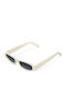 Meller Ife Unisex Sonnenbrille mit Metall Gestell Off White Carbon IF-OFFWHITECAR