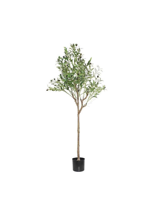 Newplan Artificial Plant in Pot Olive Green 150cm 1pcs