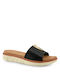 Exe Women's Flat Sandals in Black Color