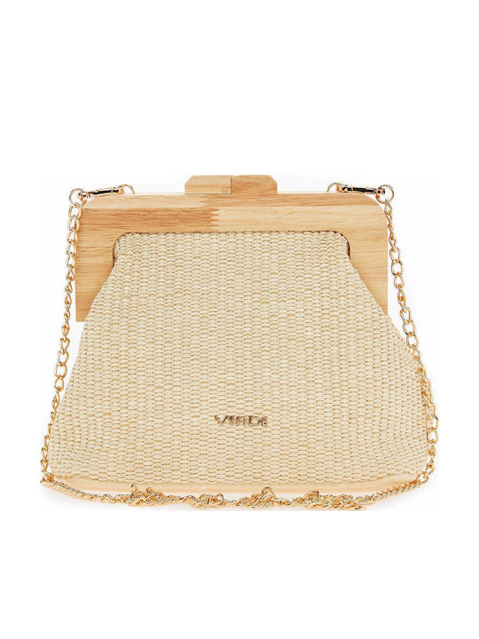 Verde Geantă de damă Crossbody Bej
