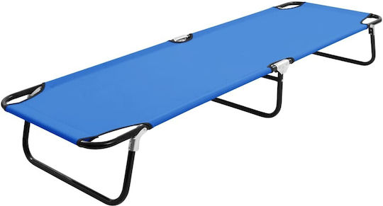 Pat Pliant/Randjo De Campanie Single Albastru 190x60x26cm