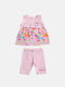 Kids' Set with Shorts Summer 2pcs Pink
