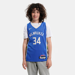 Nike EZ2B7BU8P-BCKGA Kids Basketball Jersey