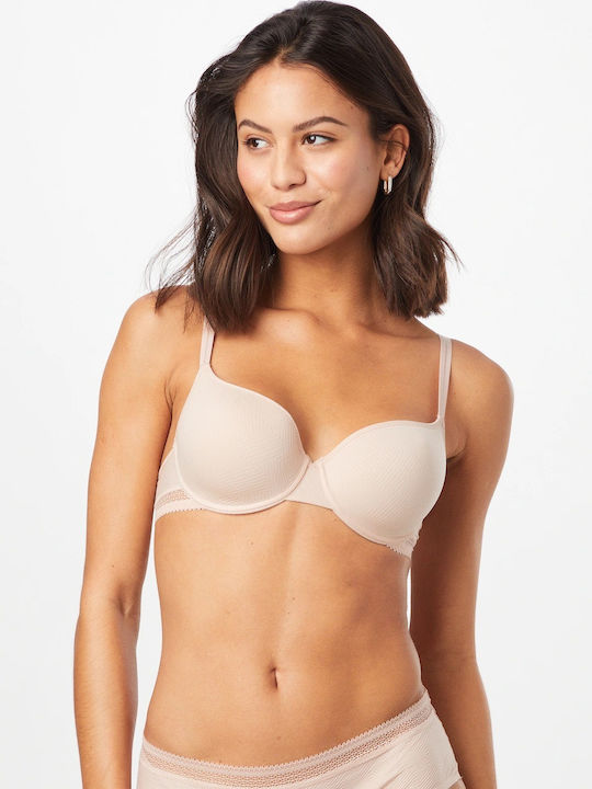 Passionata Bra - Beige - Light Soft Lining - With Banella - Large Breast - Cup D - E