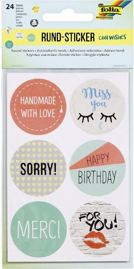 Folia Folia Cool Wishes Aufkleber