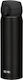 Thermos Ultralight Μπουκάλι Θερμός Ανοξείδωτο BPA Free 500ml Μαύρο με Επιστόμιο