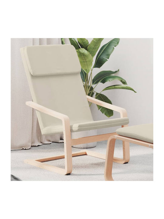 Sessel Cream 59x82x98cm