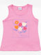 Kids' Shirt Sleeveless Fuchsia 23--001