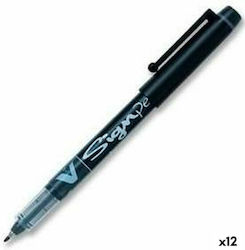 Pilot V-Sign Pen Ballpoint 0.6mm with Black Ink 12pcs