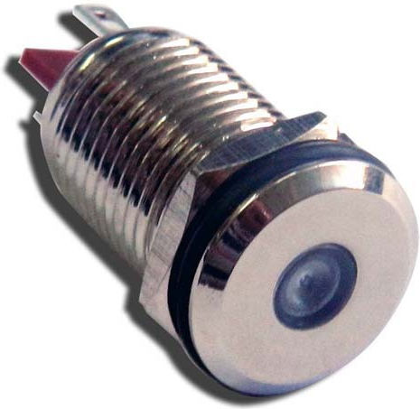 KAL Electronics Ενδεικτική Λυχνία Βιομηχανικού Τύπου Μπλε PN12-P-N-D-B-24V