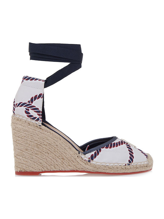 Tommy Hilfiger Πλατφόρμες White/Navy Blue