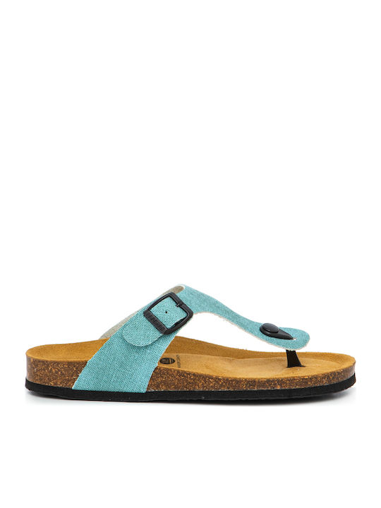 Plakton Leder Flache Sandalen für Damen Anatomi...