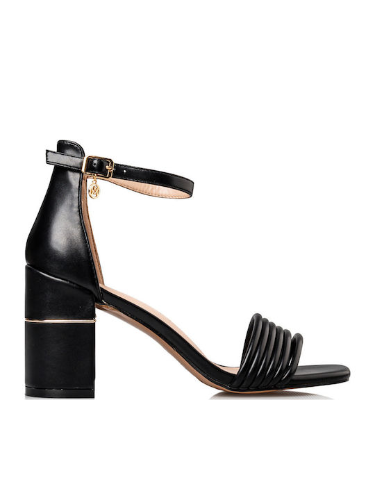 Envie Shoes Πέδιλα Μαύρα