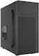 Natec Helix Micro Tower Computer Case Black