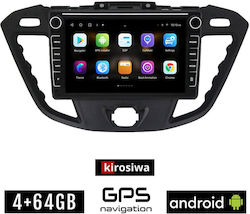 Kirosiwa Ηχοσύστημα Αυτοκινήτου για Ford Tourneo Courier 2013+ (Bluetooth/USB/WiFi/GPS) με Οθόνη Αφής 8"