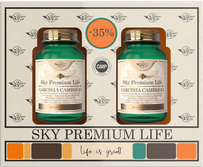 Sky Premium Life Garcinia Cambogia 2 x 120 Tablets