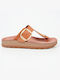 Fantasy Sandals Women's Flat Sandals Anatomic Peach